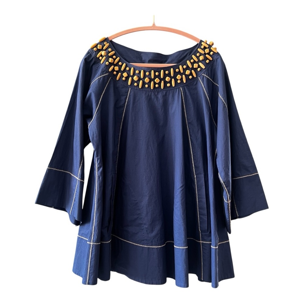 Randolph Duke Beaded Coastal Tunic Small